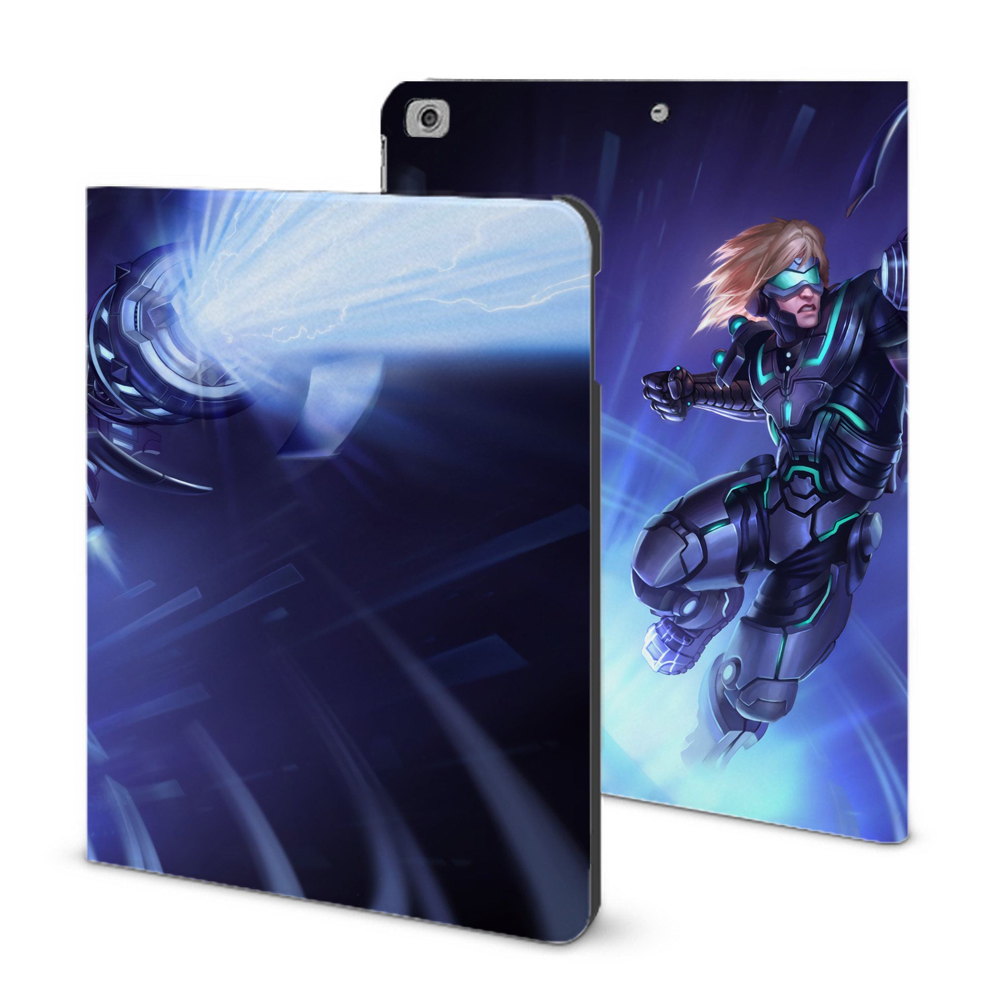 （画像用） リーグ・オブ・レジェンド League of Legends LOL IPad ケース ブック型 PUレザー TPU 耐衝撃 軽量 薄型 ペン収納なし 全面保護 IPad 各モデル対応